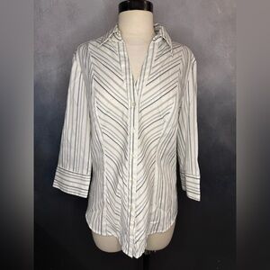 M.K.M Designs Women's Button Down Blouse - Size M